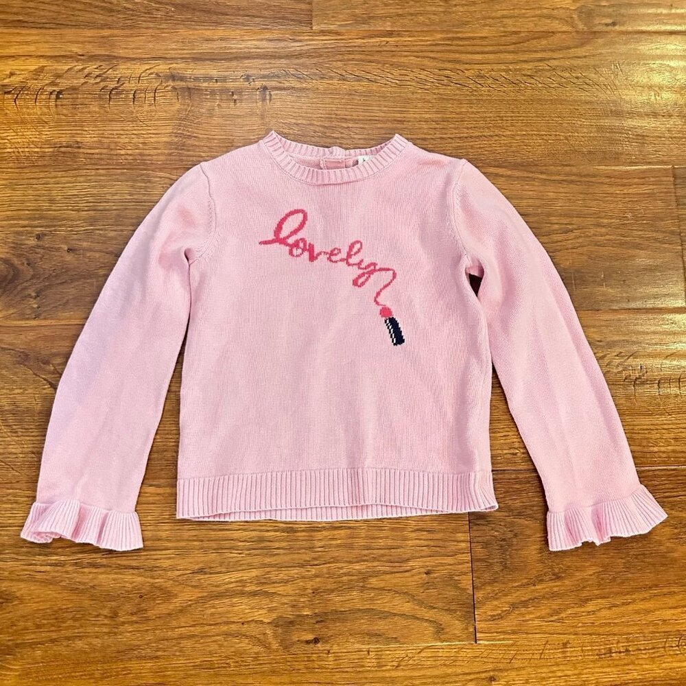 Janie and Jack Lovely lipstick sweater